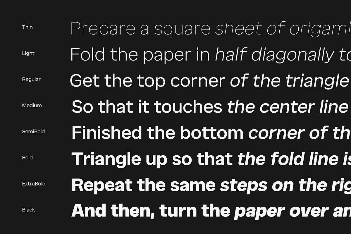 Binoma; Grotesk Font Family, a Sans Serif Font by Eko Bimantara (Photo 6 of 14)