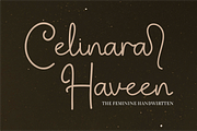 Celinara Haveen, a Handwritten Font by Indotype Foundry (Thumbnail 1 of 10)