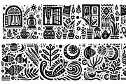 Vintage Culture Dance Folk Art, a Decorative Illustration by devastd (Thumbnail 5 of 28)