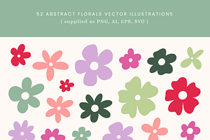 Abstract Floral Vectors