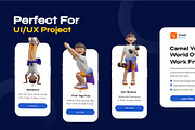 Yoga pose 3D Character pack, a Characters & Person 3D Model by orenjidesign (Thumbnail 5 of 8)