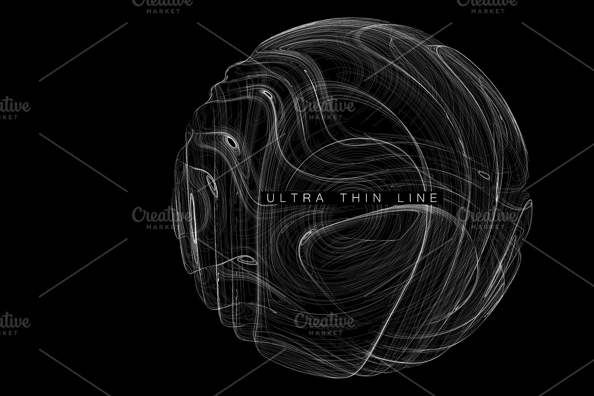 Ultra Thin Spheres, an Object Graphic by GarryKillian (Photo 4 of 7)