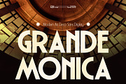 Grande Monica - Display Sans Serif F, a Sans Serif Font by Flawless And Co (Thumbnail 1 of 10)