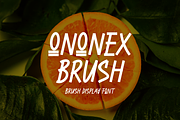 Ononex Brush - Font, a Handwritten Font by artchiles_design (Thumbnail 1 of 5)