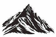 Mountain Tree Silhouette Bundle, a Graphic by balal (Thumbnail 10 of 11)