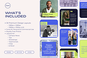 Academia | Higher Education Template, a Social Media Template by Artfullyours (Thumbnail 3 of 11)