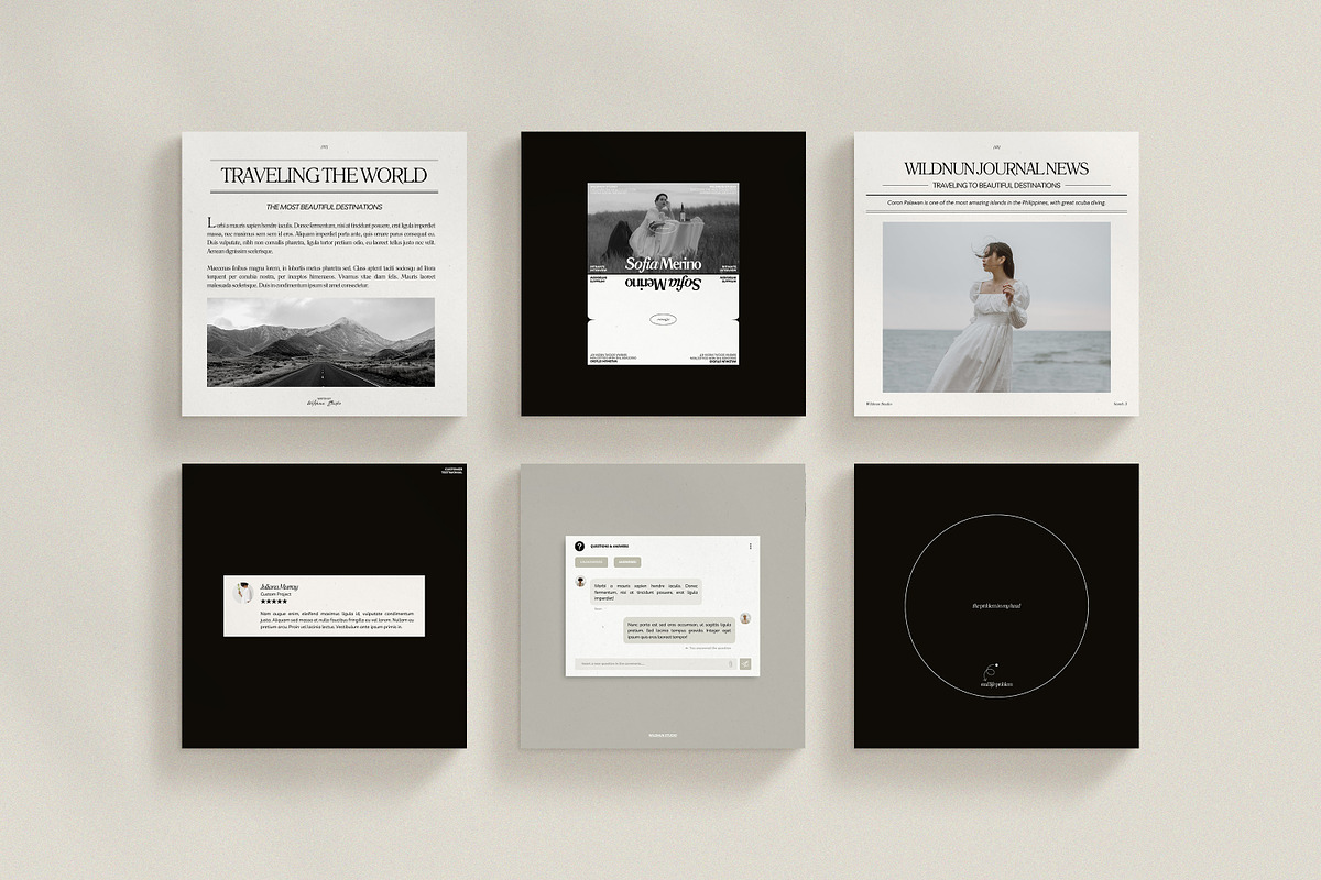 SERE / Entire Instagram Collection, a Social Media Template by Wildnun Studio (Photo 45 of 53)