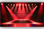 15 Stage Lights Background, a Background Graphic by NOMO DESIGN (Thumbnail 10 of 16)