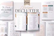 The Ultimate Declutter Workbook, a Magazine Template by Marigold Studios (Thumbnail 1 of 13)