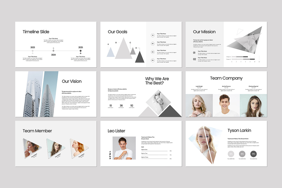 Boom Presentation Template, a Presentation Template by evgenystudio