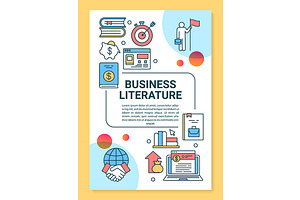 Business Literature Poster Template