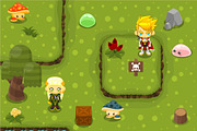 Game Sprites 1, an Illustration by pzUH (Thumbnail 3 of 3)