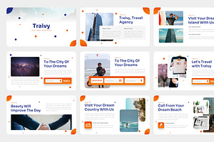 Traivy Travel Agency Google Slides