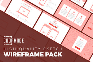 PTC Wireframe - Web, a Wireframe Template by Laurentiu Cotet