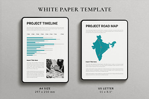 White Paper Template Design Layout