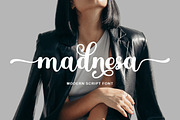 Madnesa Script, a Script Font by Bosstype Studio (Thumbnail 1 of 7)