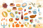 Happy Thanksgiving Day, an Illustration by YuNa (Thumbnail 2 of 11)