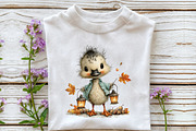 Whimsical Duck PNG Clipart, a Seasonal Illustration by OK Design (Thumbnail 5 of 6)
