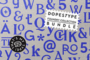 Dopestype Foundry Collection Bundle, a Font by Dopestype (Thumbnail 1 of 4)