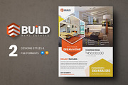 Build Real Estate Flyer, a Flyer Template by Saptarang (Thumbnail 1 of 3)