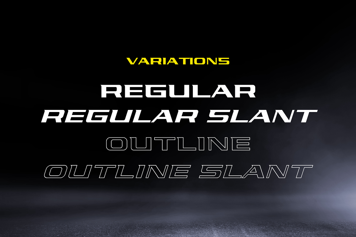 Pro Racing, a Sans Serif Font by Sronstudio (Photo 12 of 12)
