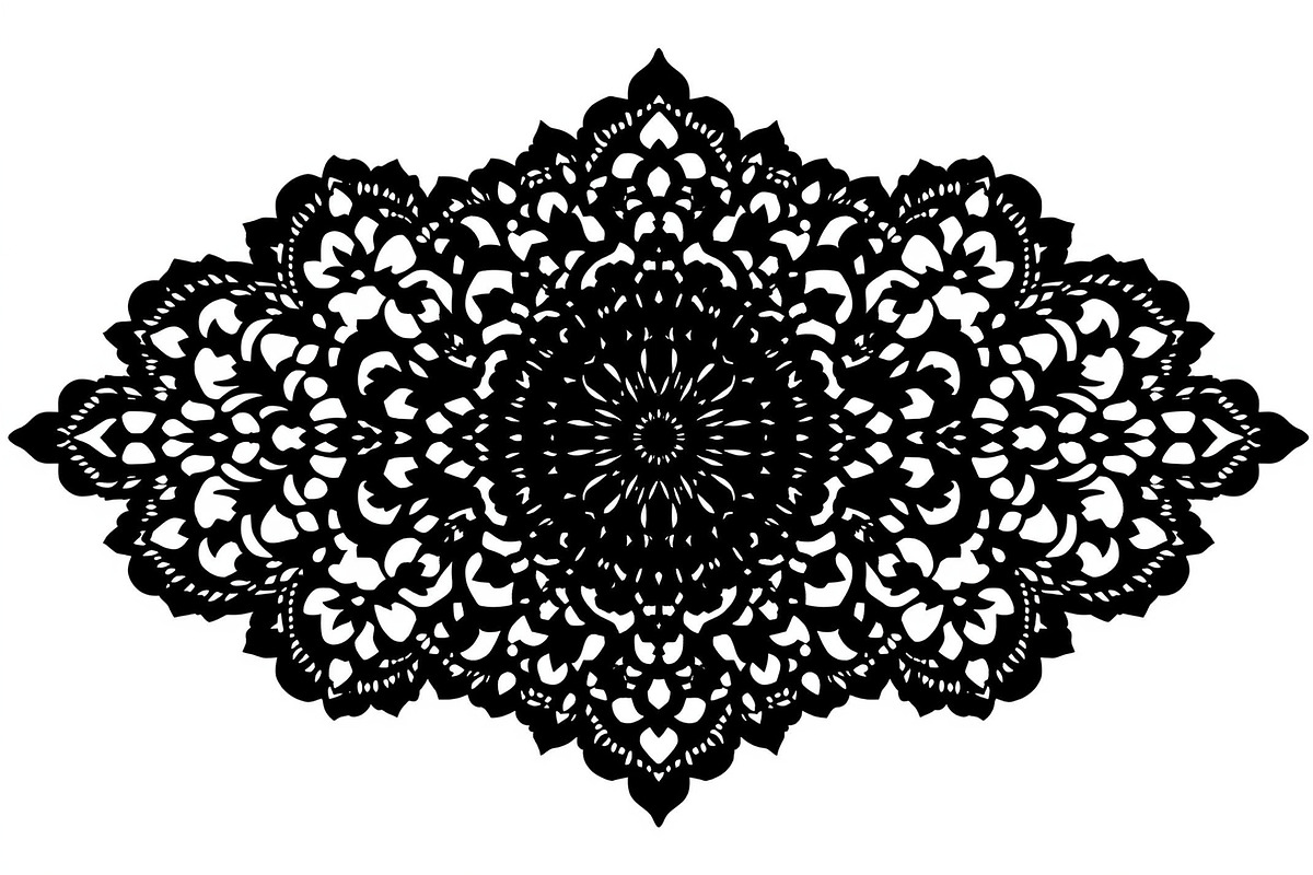 Elegant Floral Border Vector Design., an Illustration by Amazin_art (Photo 16 of 19)