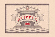 Stipple Seamless Brushes Kit, a Brush Add-On by 2DFUNS (Thumbnail 1 of 2)