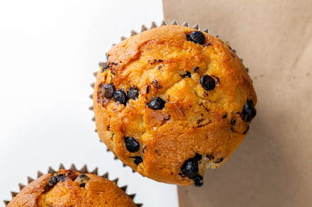 delicious food from baking with chocolate drops, a Photo by MyPhotos