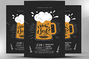 Oktoberfest flyer template, a Flyer Template by Madhabi Studio (Thumbnail 1 of 5)