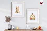 Spring Meadow Animals Clipart, an Animal Illustration by C-Kav (Thumbnail 13 of 14)
