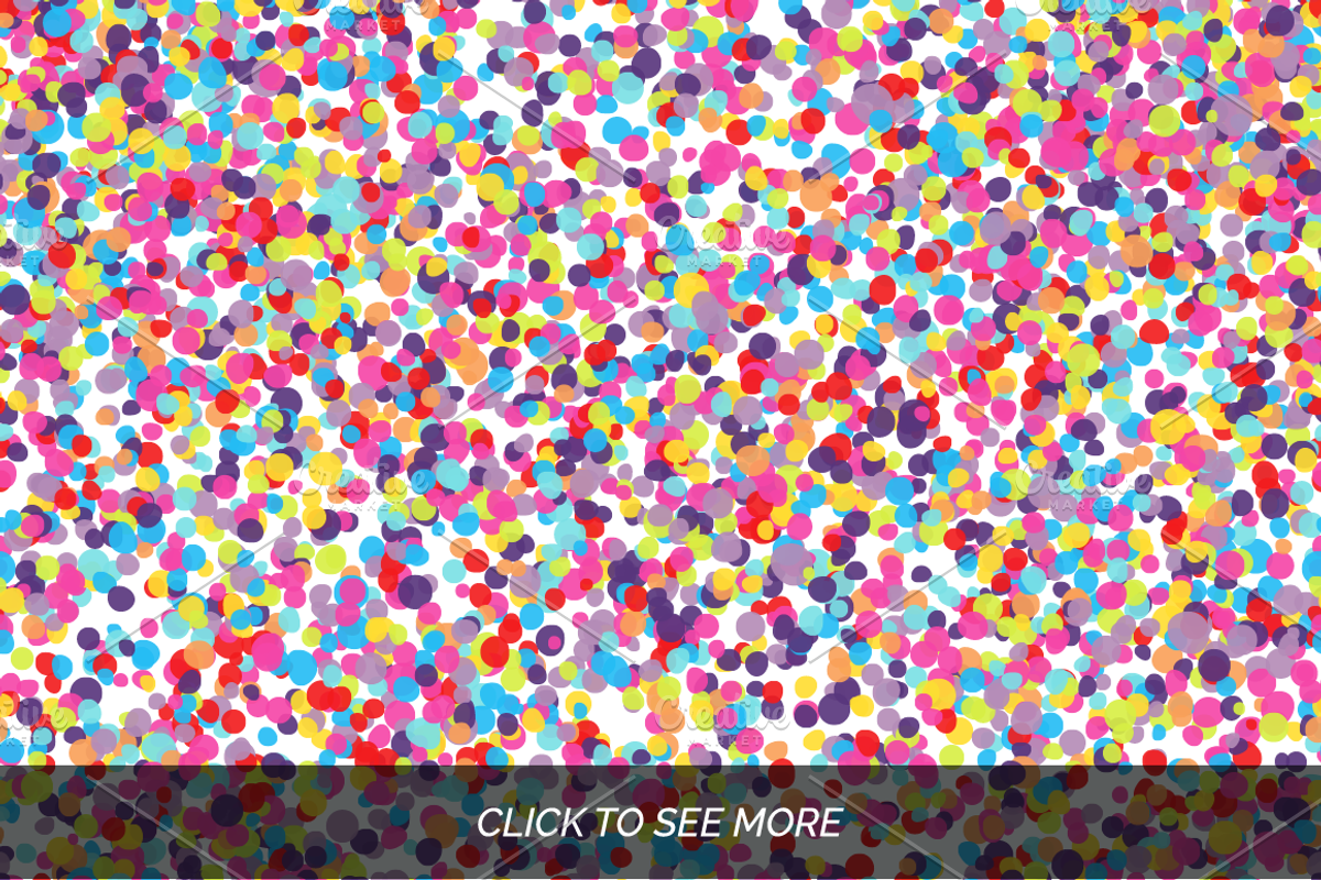Confetti, a Pattern Graphic by chewkotski (Photo 2 of 6)