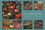 Retro Style Garden, a Nature Photo by Typedreams.site (Thumbnail 2 of 3)