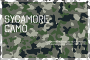 Seamless Sycamore Camouflage Pattern, a Pattern Graphic by Graphic Pattern Studio (Thumbnail 1 of 5)