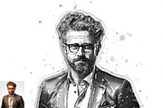 Inktober Drawing Photoshop Action, an Action Add-On by MRI STUDIO (Thumbnail 13 of 15)