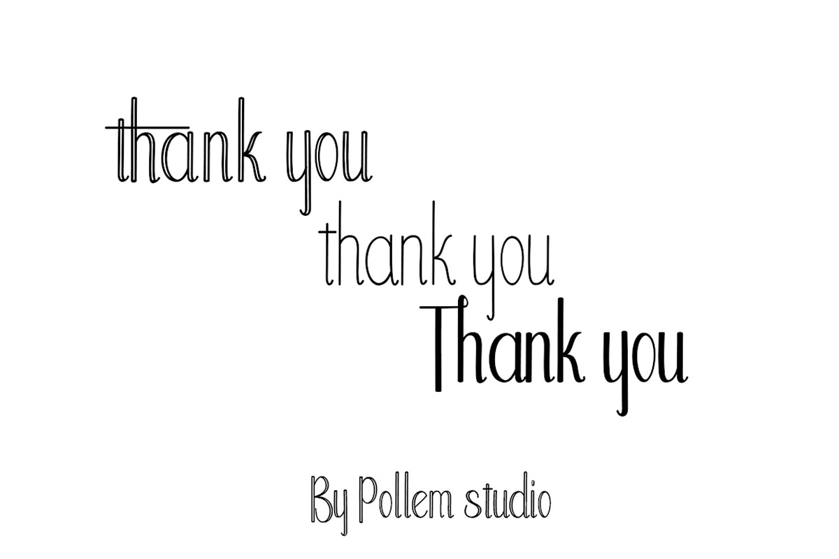 Buttercup, a Sans Serif Font by PollemSt (Photo 7 of 7)