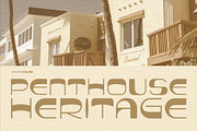 Bourgie Deco a ArtDeco Font, a Serif Font by Rasiorise Studio (Thumbnail 4 of 9)
