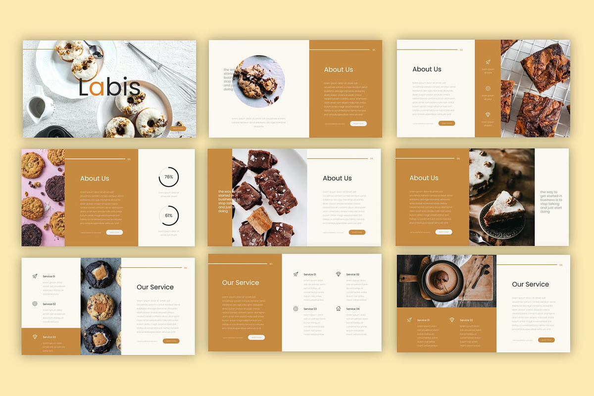 Labis - cookies Keynote Template, a Presentation Template by riz creative studio (Photo 4 of 9)