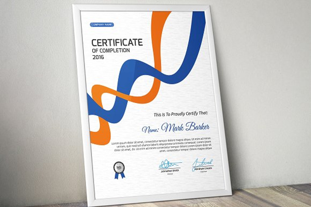 Ultimate Certificate Bundle, a Stationery Template by Curve Design (Photo 69 of 83)