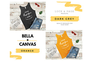 Tank Top Mockup Bella Canvas 3480 V6