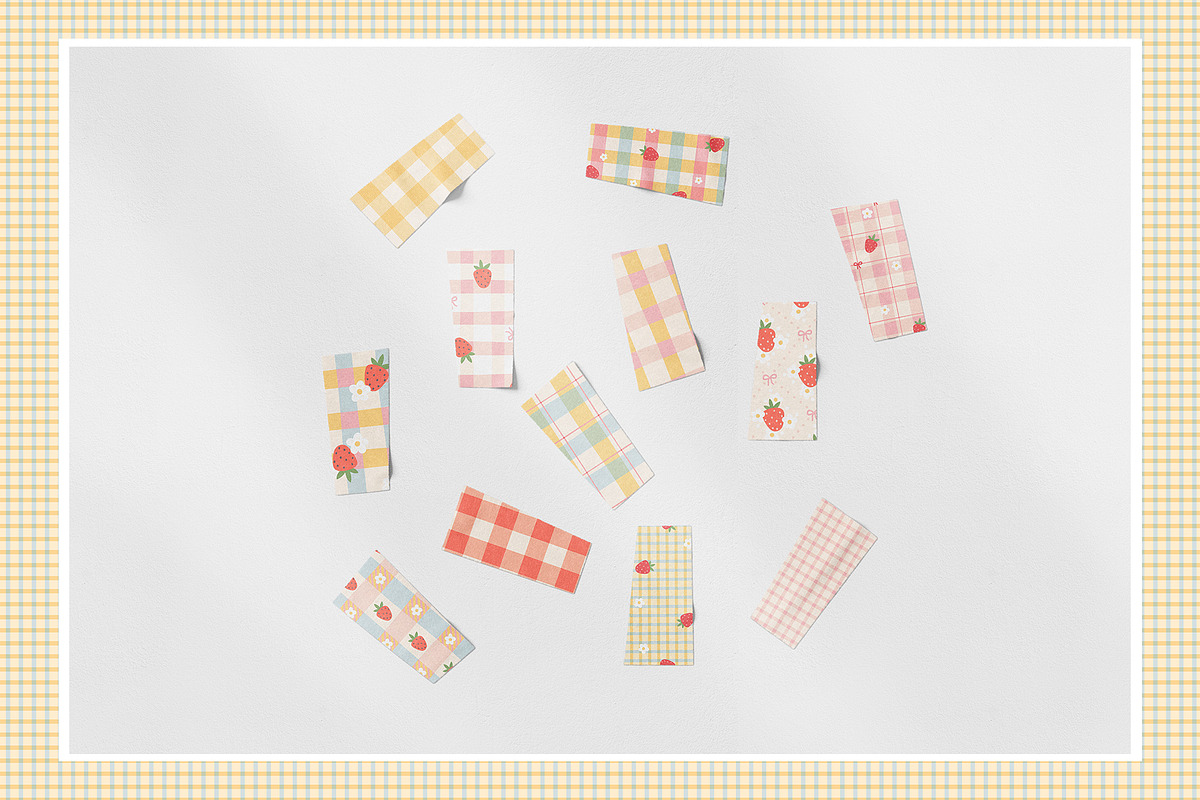 Little Strawberry Picnic Patterns, a Graphic by Svitlana Kharchuk (Photo 8 of 13)