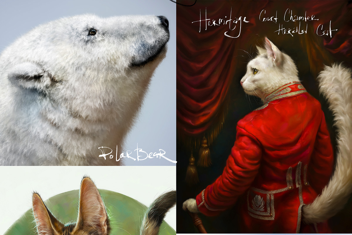 28 Realistic FUR Clip Studio Brushes, a Brush Add-On by Eldar Zakirov's (Photo 8 of 8)
