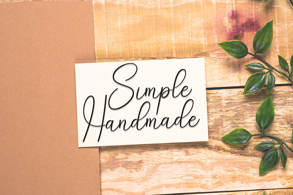 Story Christmas | Script Font, a Handwritten Font by Scratchones (Photo 5 of 9)