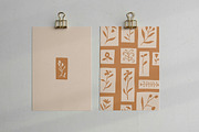 Floral inkblock clipart bundle, an Illustration by ClayStudio (Thumbnail 4 of 8)