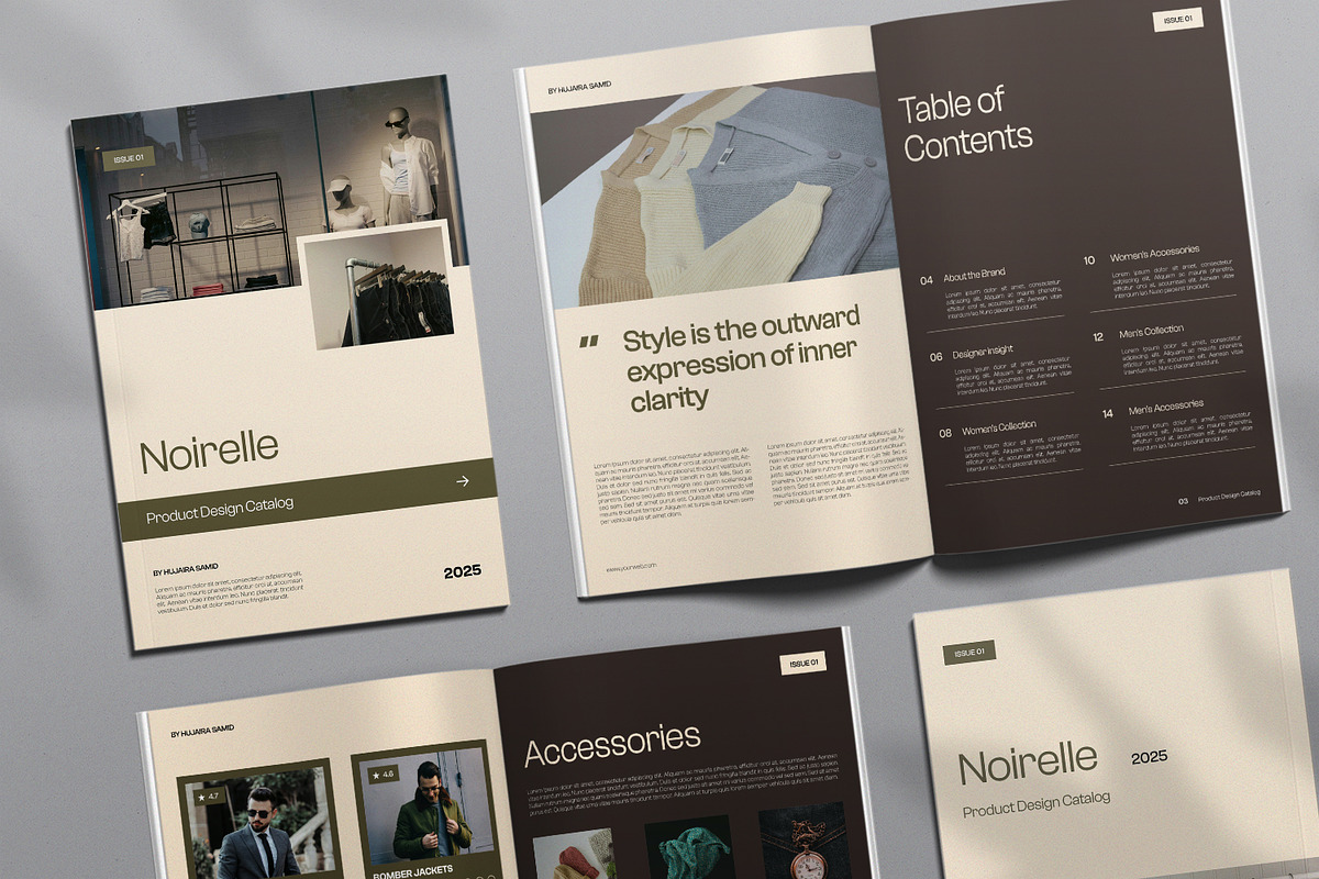 Fashion Product Catalog Magazine, a Magazine Template by Portocraft (Photo 5 of 6)