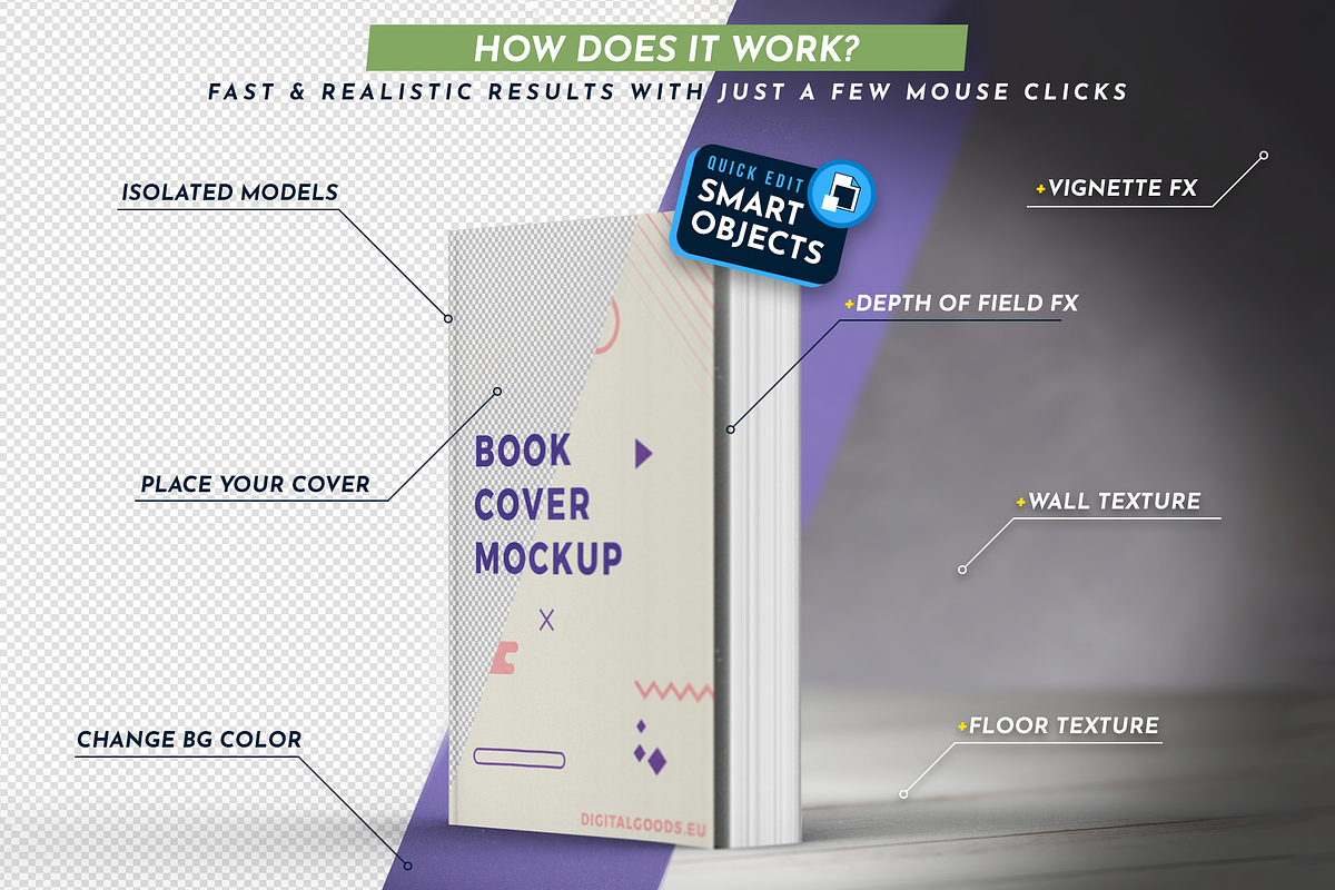 Editable Book Cover Template