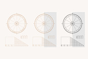 Astrology Wheel Vector, an Illustration by jessicamdesign (Thumbnail 3 of 8)