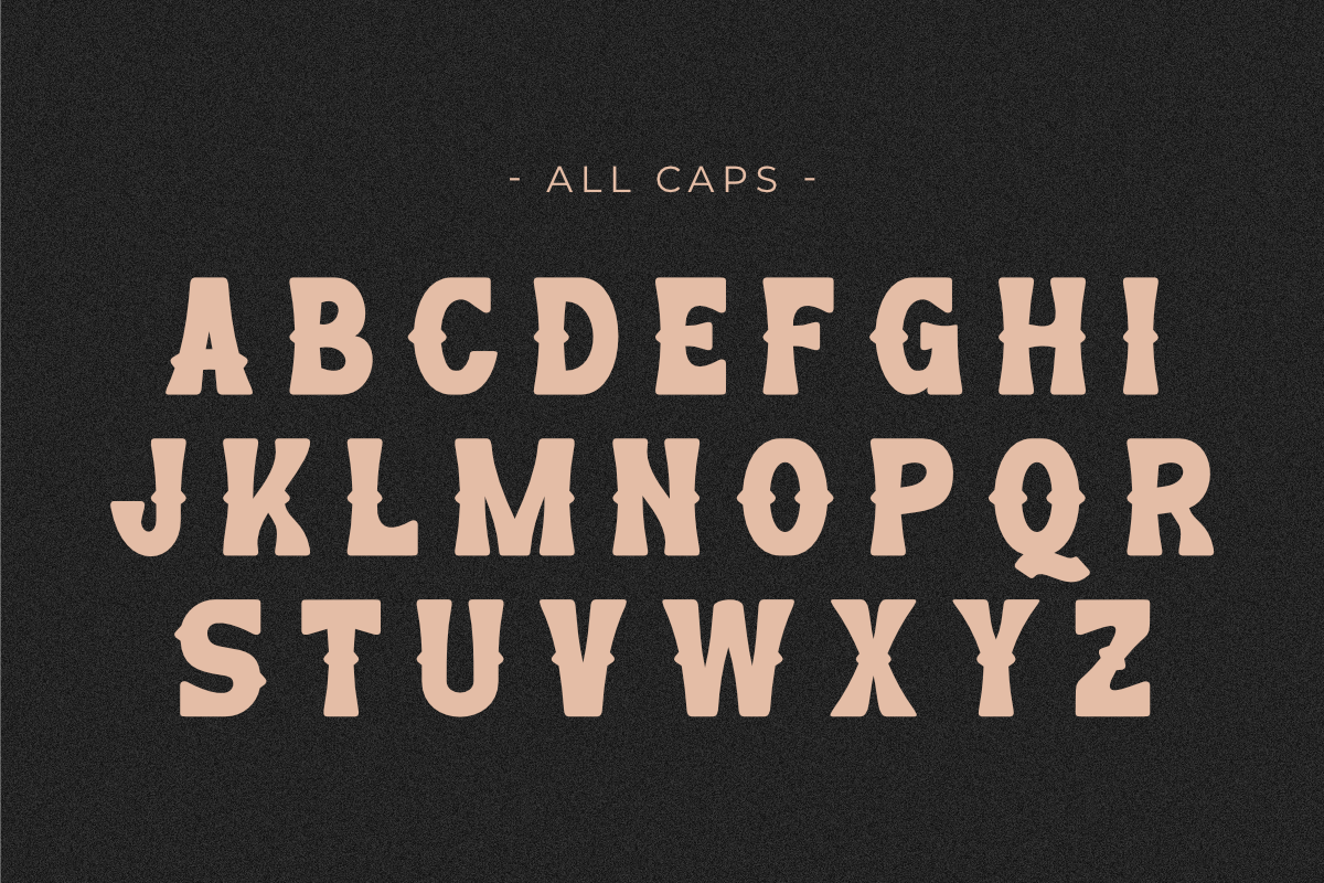 Freshly - Western Vintage Typeface, a Sans Serif Font by Pian45 Studio (Photo 2 of 8)