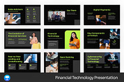 Financial Technology Keynote, a Presentation Template by Fit-tee (Thumbnail 1 of 4)