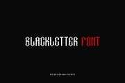 Gasacer - Medieval Blackletter Font, a Blackletter Font by QR Design Studio (Thumbnail 4 of 7)