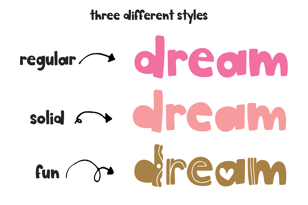 The Wild One - A Cute Font Trio preview 5